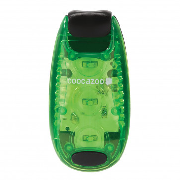 Coocazoo LED-Sicherheits Klemmleuchte Grün