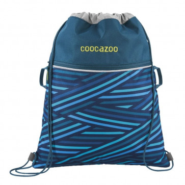 Coocazoo Sportbeutel "RocketPocket2" Zebra Stripe Blue