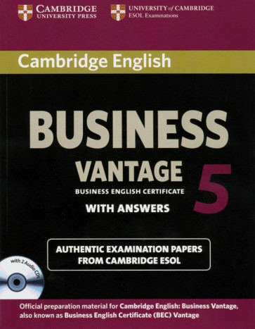 Cambridge BEC Vantage Student's Book+ 2 CDs
