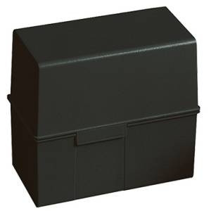Han Karteikartenbox DIN A6 quer ungefüllt schwarz 976-13 