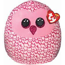 TY Squish-A-Boo 35cm Pinky Eule