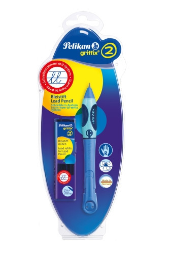 Pelikan Bleistift Griffix® Bluesea (Blau) für Rechtshänder