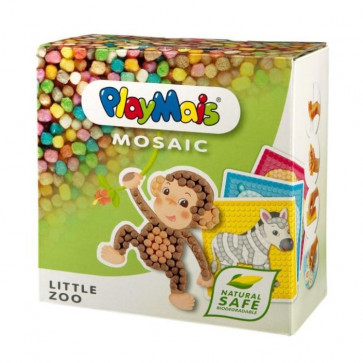PlayMais® MOSAIC Little Zoo Bauspielzeug Set Zoo Tiere