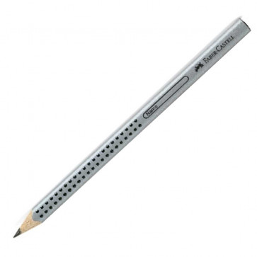 Faber-Castell Bleistift Jumbo-Grip HB silber