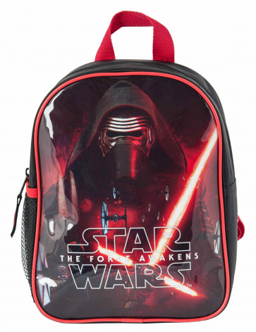 Star Wars Kylo Ren Kindergartenrucksack rot schwarz mit zwei Fächern