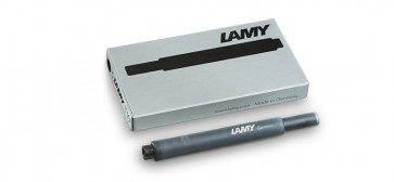 LAMY Tintenpatrone T10 5 Stück Schwarz 