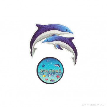 Spirit Sticker Dolphins 2 Stück
