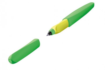 Pelikan Tintenroller Twist Neongrün universell für Rechts- und Linkshänder