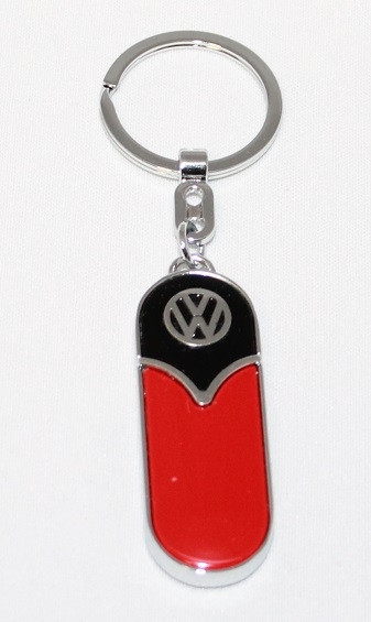 VW Retro Schlüsselanhänger verschiedene Motive und Farben aus Metall 