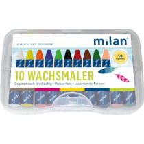 Milan Weiße Wandtafel-Kreide 36 Stück 3 Kartons Schreiben Malen 9cm 