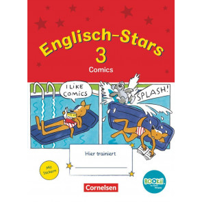 Englisch-Stars - BOOKii-Ausgabe - 3. Sj./Comics/Übung.
