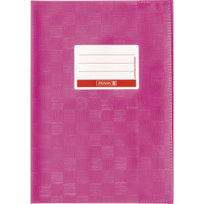 BRUNNEN Heftumschlag Plastik A4 pink (Heftschoner)