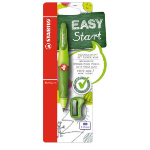 STABILO Bleistift Rechtshänder -  EASYergo 3.15 - grün + Spitzer