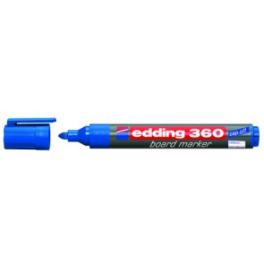 Edding Edding Board-Marker 360 Blau Rundspitze Cap Off 