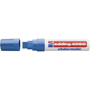 Edding Edding Kreidemarker 4090 Breit 4-15mm blau Window-Marker
