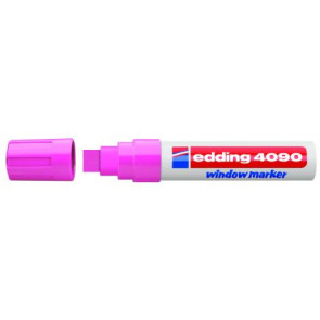 Edding Edding Kreidemarker 4090 Breit 4-15mm neonpink Window-Marker