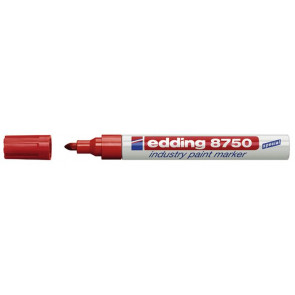 Edding Edding Lackmarker 8750 rot 2-4mm Industry Paint Marker
