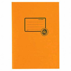 Herma Heftumschlag Papier Recycling A5 orange 5504 (Heftschoner)