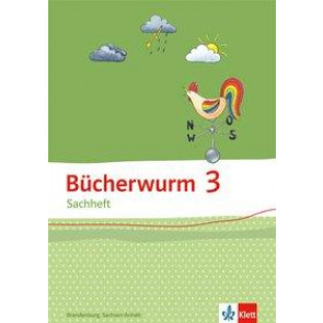 Bücherwurm Sachheft/Arbeitsheft 3. Sj./SAN