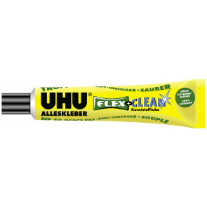 UHU Uhu Alleskleber 20g Flex+Clean Kunsstofftube ohne Lösungsmittel