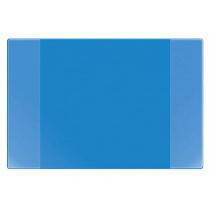 Veloflex Schreibtischunterlage blau 40x60cm Velocolor mit seitl. Taschen