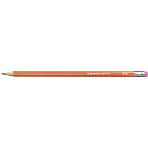 STABILO Bleistift mit Radierer -  pencil 160 - orange- HB