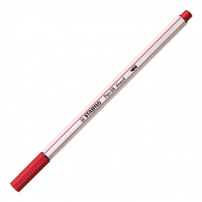 STABILO Filzstift mit Pinselspitze -  Pen 68 brush - dunkelrot
