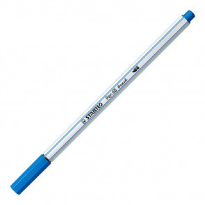 STABILO Filzstift mit Pinselspitze -  Pen 68 brush - dunkelblau