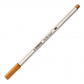 STABILO Filzstift mit Pinselspitze -  Pen 68 brush - ocker dunkel