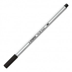 STABILO Filzstift mit Pinselspitze -  Pen 68 brush - schwarz