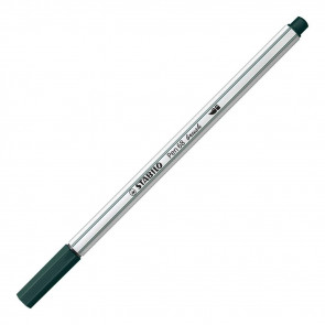 STABILO Filzstift mit Pinselspitze -  Pen 68 brush - grünerde