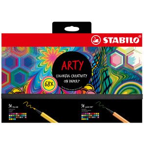 STABILO Stifte-Set - ARTY Creative Set - 68er Pack