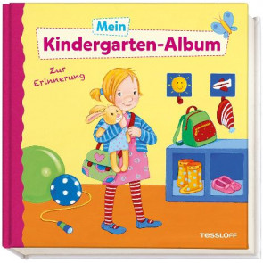  Mein Kindergarten Album Mädchen Pappenbuch 16 Seiten 21,7x21,5cm
