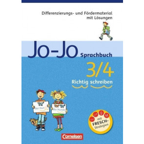 Jo-Jo Sprachbuch 3./4. Sj. Richtig schreiben Allg./N