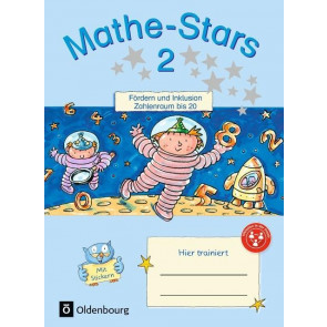 Mathe-Stars 2. SJ. / Fördern und Inklusion 2/Übungsheft