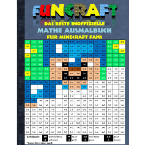 Taane, T: Funcraft - Das beste inoffizielle Mathe Ausmalbuch