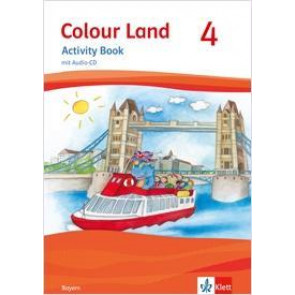 Colour Land/ Activity Book m. CD 4. Sj./BY