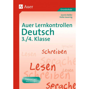 Boller, J: Auer Lernkontrollen Deutsch, Klasse 3/4