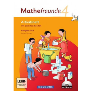 Mathefreunde 4. Sj. Arb./CD-ROM Süd