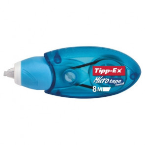 Tipp-Ex Korrekturroller Micro Tape Twist 5 mm x 8 m blau
