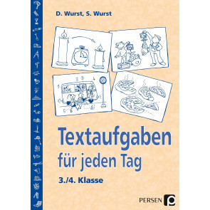 Wurst, S: Textaufgaben f. jeden Tag/3./4. Kl.