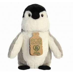 AURORA Kuscheltier Eco Nation Kuscheltiere Pinguin 25 cm von vorne