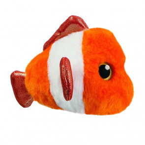 AURORA Kuscheltier Sparkle Tales Kuscheltiere Indiana Clown Fisch Mini 10 cm seitlich