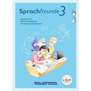 Sprachfreunde 3. Sj. Sprachbuch Nord