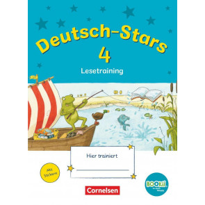 Deutsch-Stars - BOOKii-Ausgabe - 4. Sj./Lesetraining