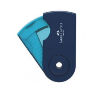 Faber-Castell Spitzer sleeve mini blau