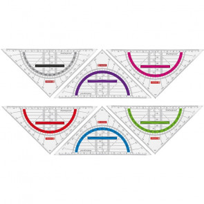Brunnen Geometrie-Dreieck Colour Code 16 cm in verschiedenen Farben