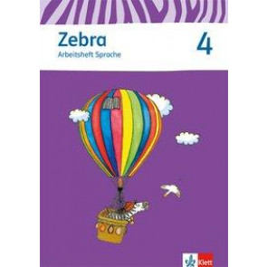 Zebra 4 Arbeitsheft Sprache 4. Schuljahr