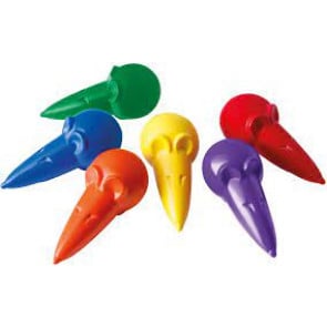 Pelikan Wachsmalmäuse 6 Stück, farbig sortiert