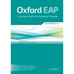 Oxford EAP Pre-Interm. B1: Students Book & CD-ROM Pack
